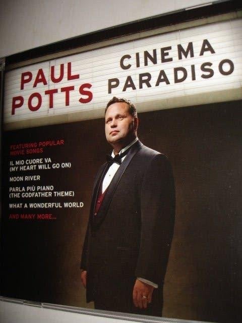 Paul Potts- Cinema Paradiso- (NIEUW), Verzenden, Classicisme, Nieuw in verpakking, Kamermuziek