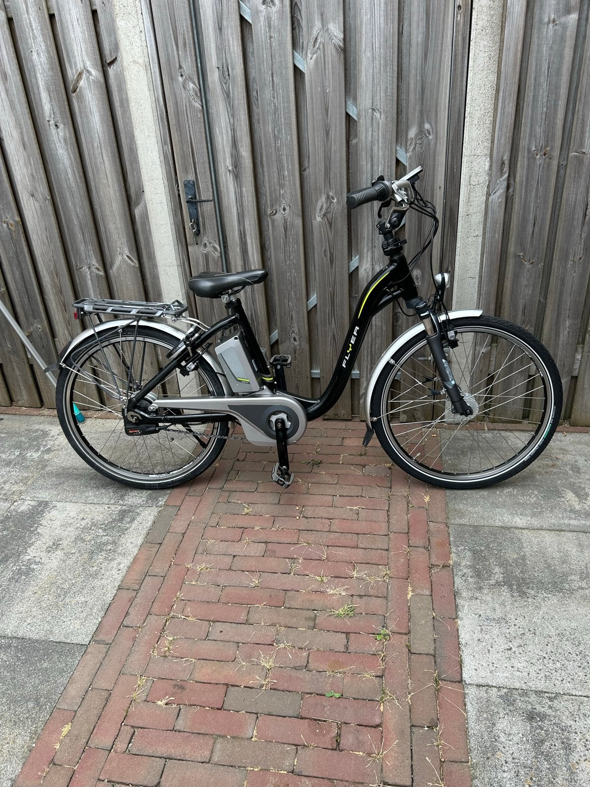 Flyer e-bike 45cm frame, Harmony automatisering, kleine pers, Gebruikt, Minder dan 47 cm, 30 tot 50 km per accu, Ophalen