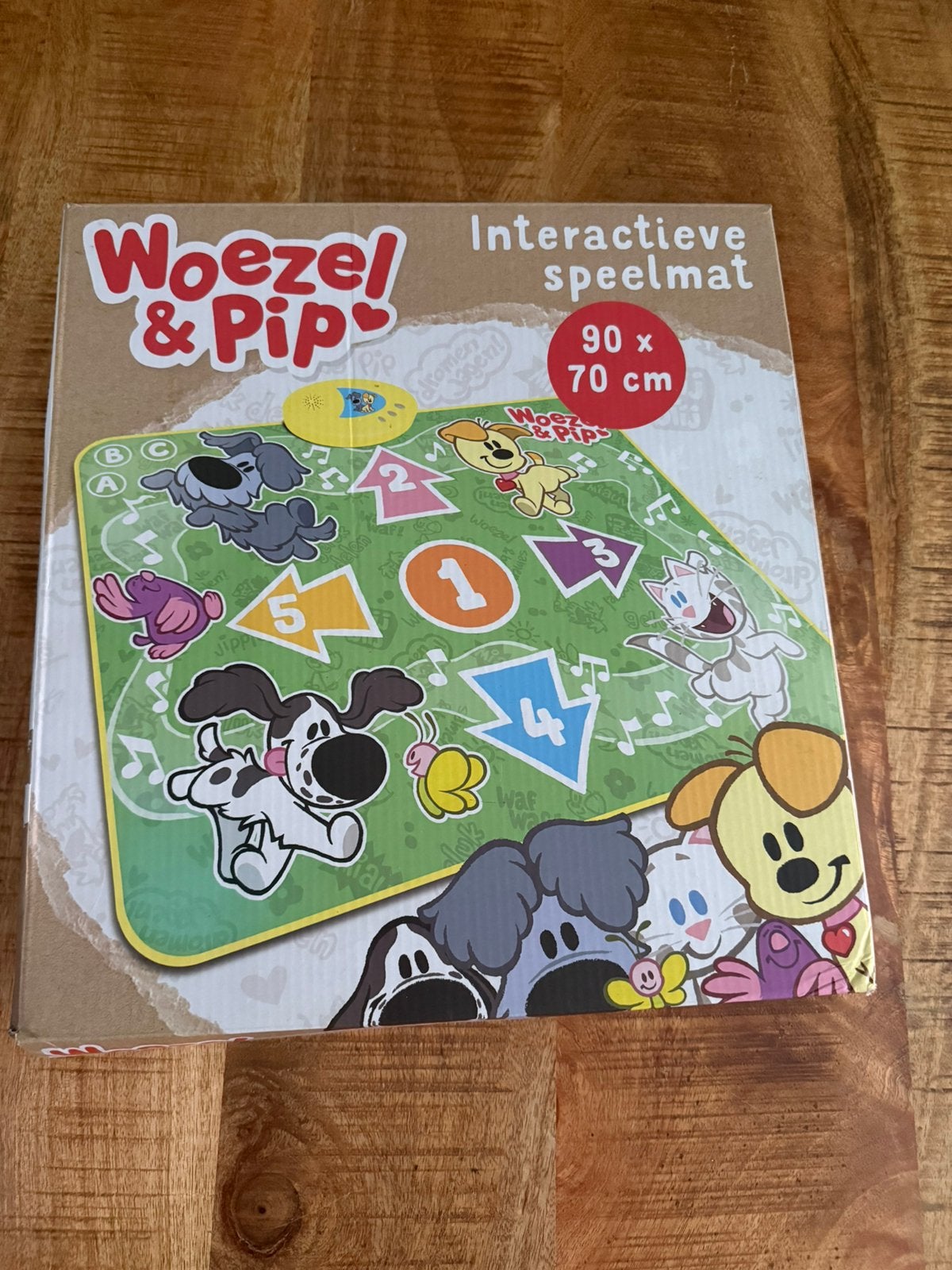 Woezel en pip interactieve speelmat, Ophalen of Verzenden, Zo goed als nieuw, Ontdekken, Met geluid