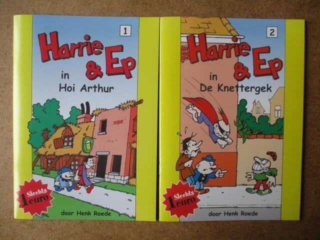 adv8509 harrie en ep, Eén stripboek, Ophalen, Gelezen