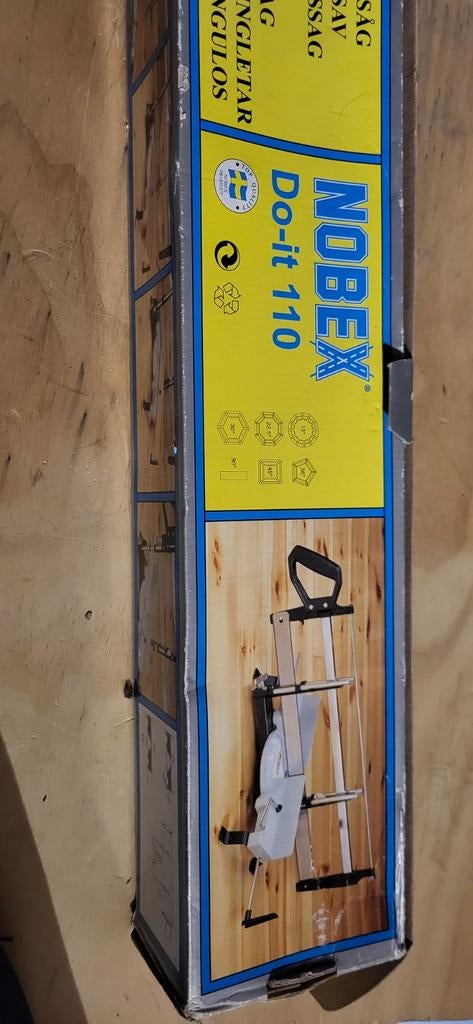 Nobex Do-it 110 verstekzaag, Doe-het-zelf en Verbouw, Ophalen, Gebruikt