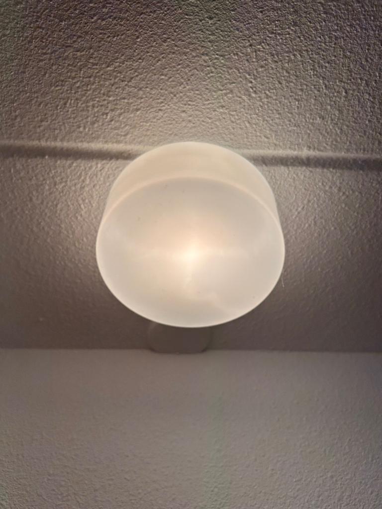 Plafondlamp - melkwit glas, Ophalen, Gebruikt, Glas, Tijdloos