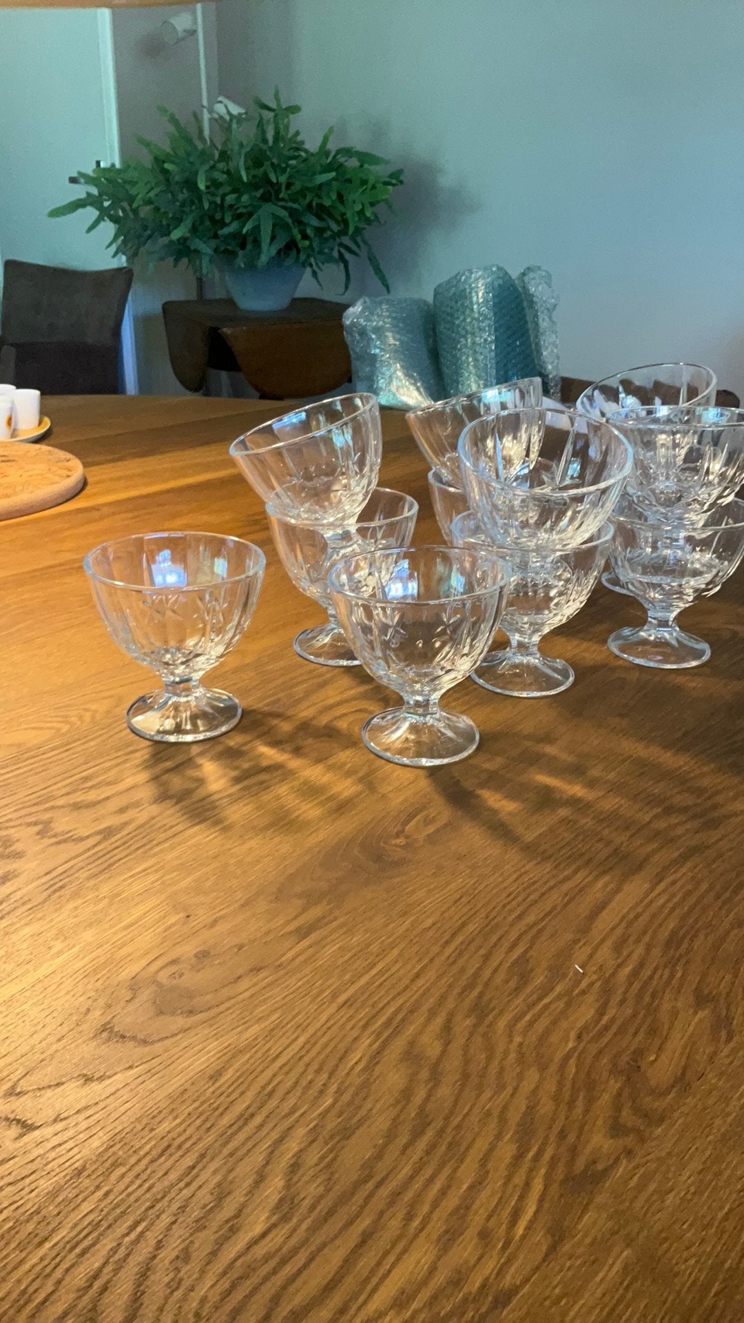 Dessert coupe glas, Ophalen, Zo goed als nieuw, Overige typen
