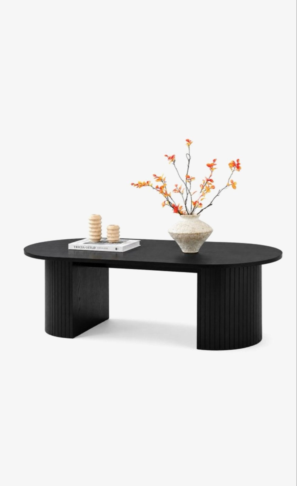 Nieuwe Zwarte Salon Tafel, Ophalen, 100 tot 150 cm, Nieuw, 50 tot 100 cm