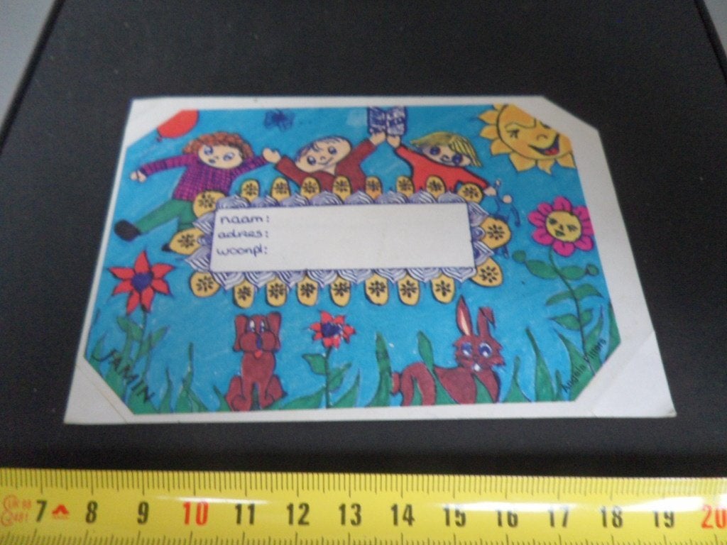 sticker tekening  JAMIN, Ophalen, Zo goed als nieuw