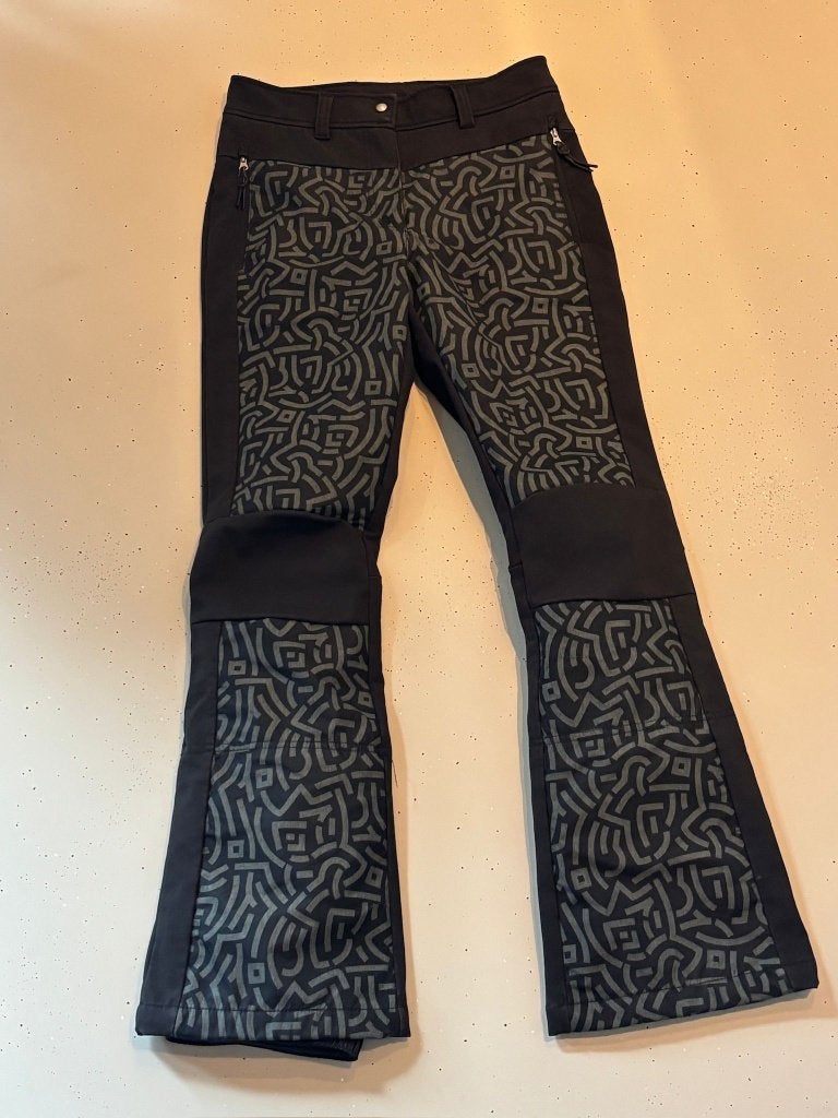 zwarte skibroek 36 Icepeak, Kleding | Dames, Wintersportkleding, Ophalen of Verzenden, Zo goed als nieuw, Maat 36 (S), Broek