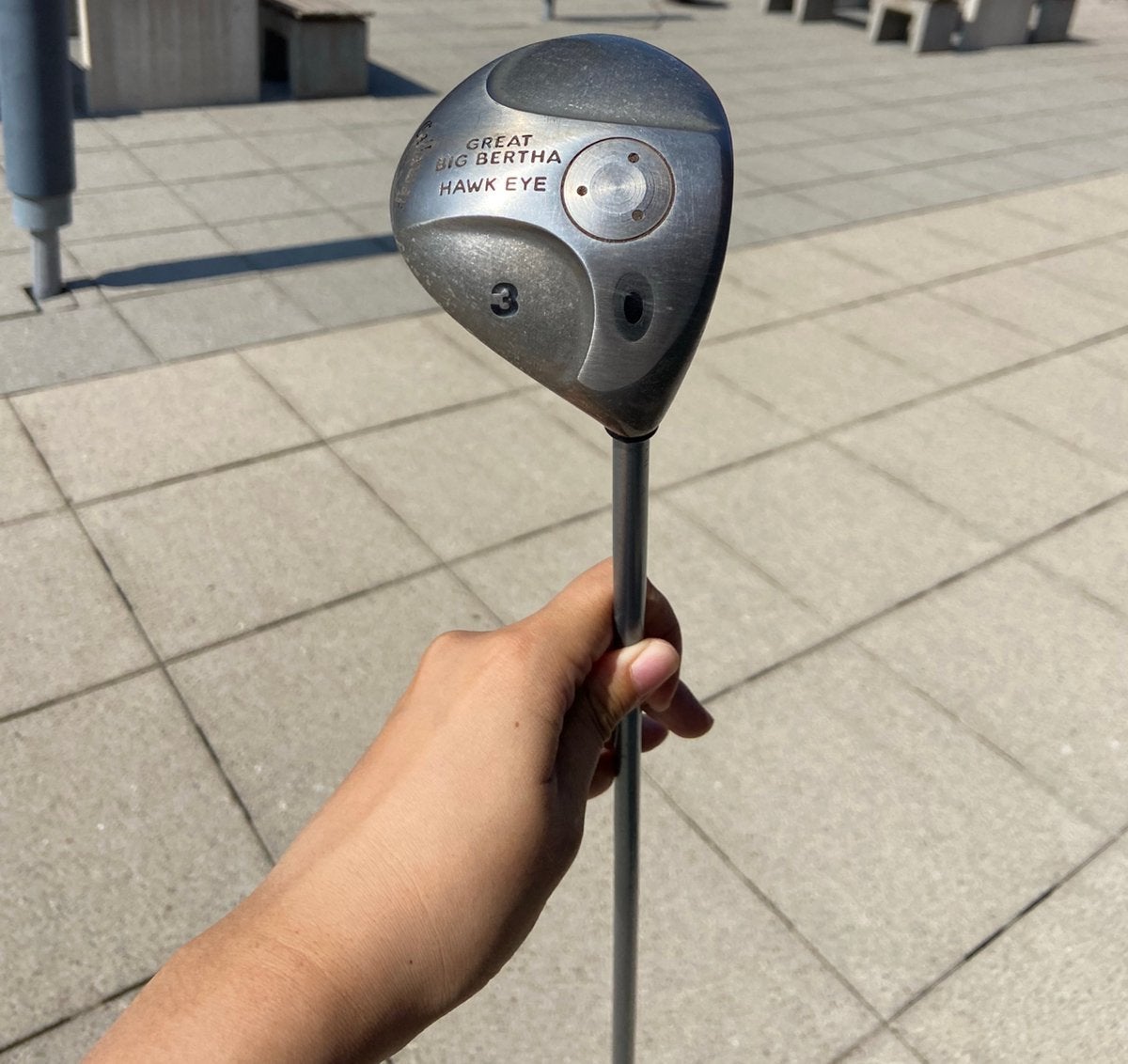 Callaway Great Big Bertha Hawkeye 3 Wood Golfclub, Sport en Fitness, Ophalen, Gebruikt, Club, Callaway