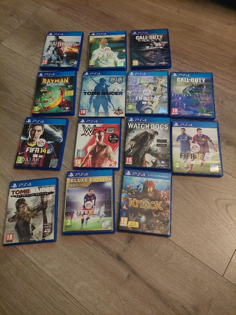 Playstation 4 spellen, Spelcomputers en Games, Ophalen, Gebruikt, Overige genres, Eén computer