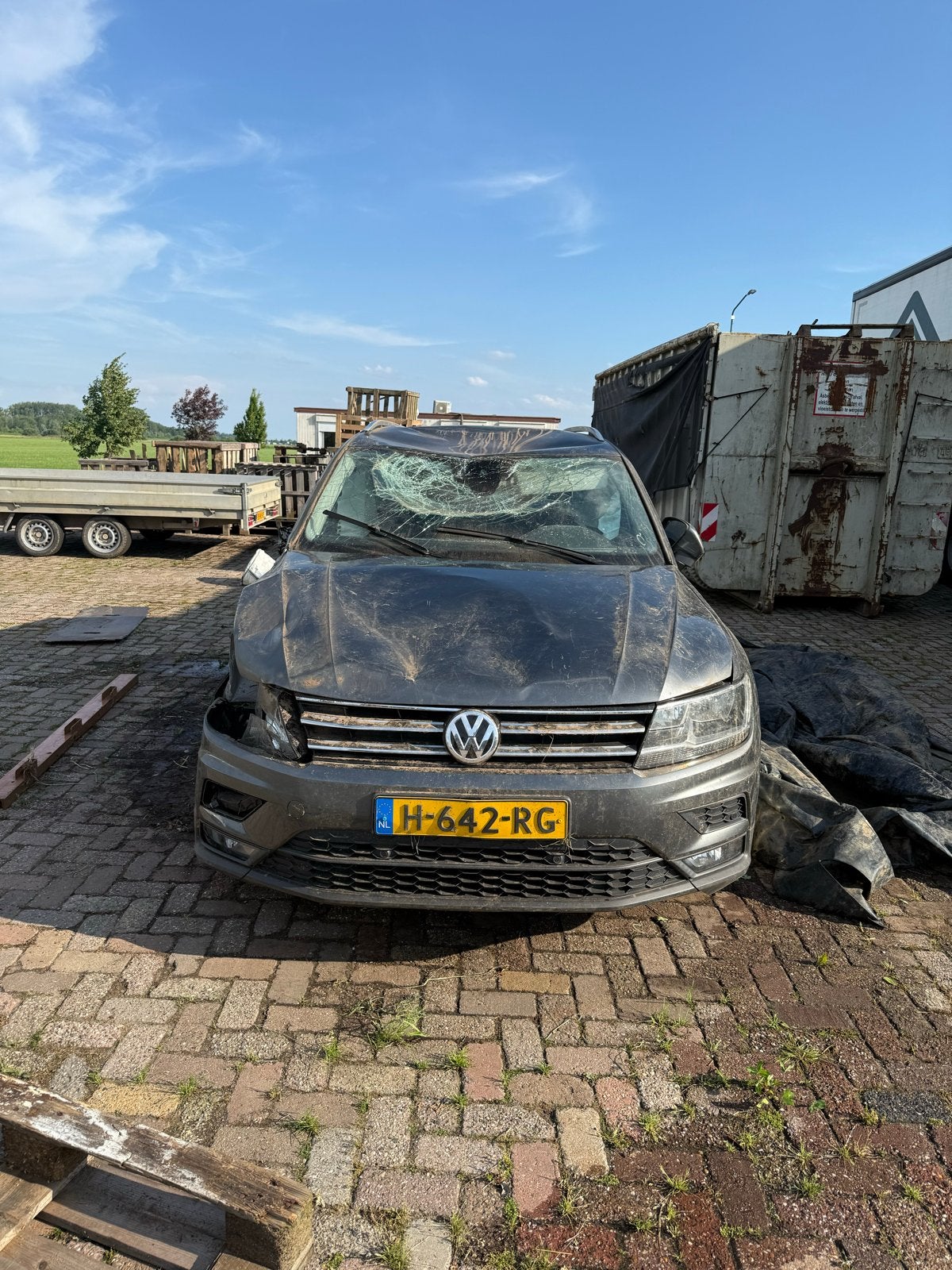 Volkswagen Tiguan 1.5 TSI 130pk 2020 Grijs, Auto's, Volkswagen, Particulier, Tiguan, Benzine, B, SUV of Terreinwagen, Handgeschakeld