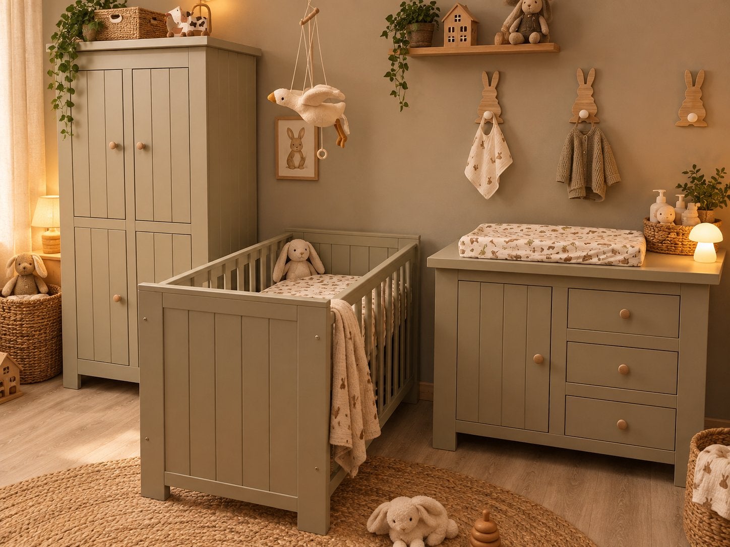 Babykamer •Farm• by Juffrouw Kwast, Info@juffrouw-kwast.nl, Jongetje of Meisje, 7443BS, Juffrouw Kwast