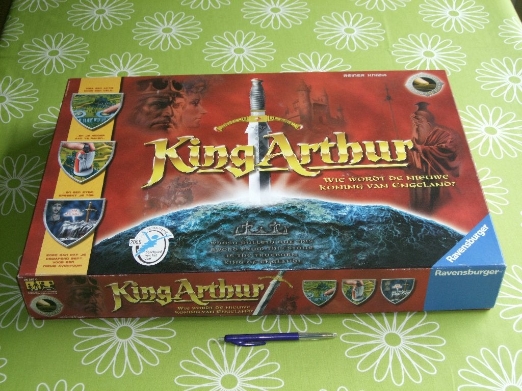 King Arthur - Wie wordt de nieuwe koning van Engeland?, Een of twee spelers, Ophalen of Verzenden, Zo goed als nieuw