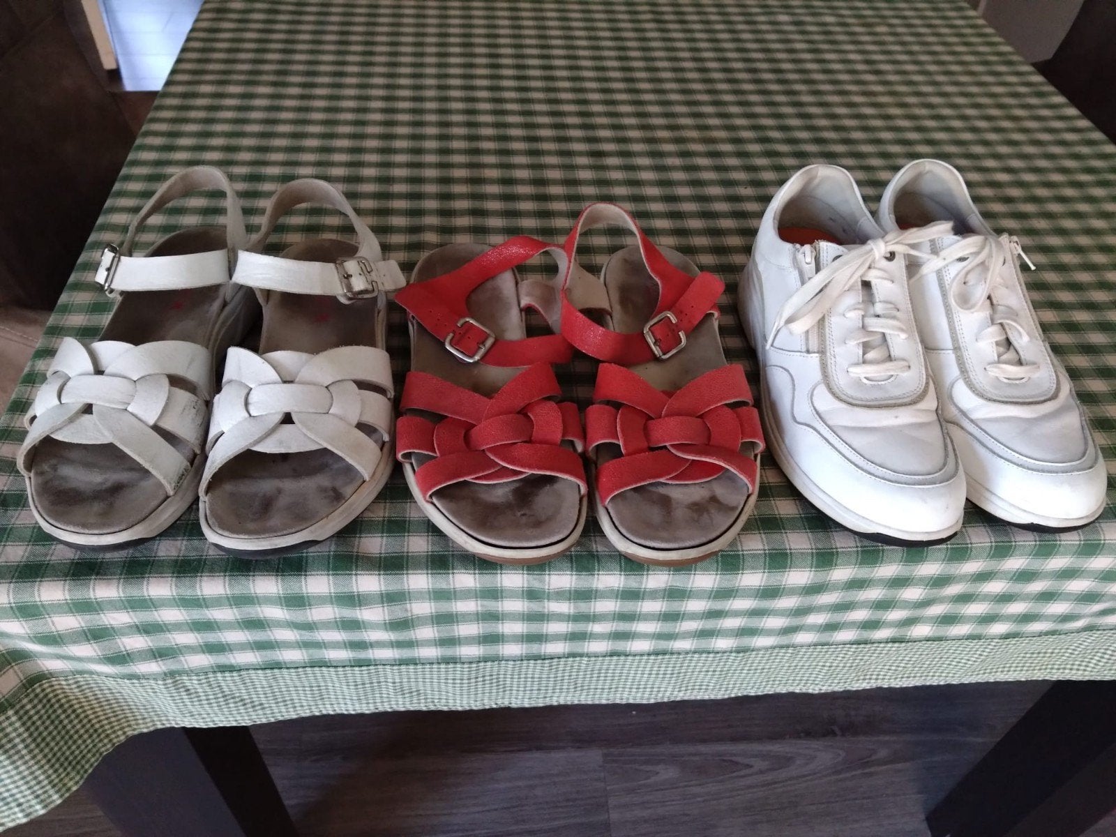 3 paar Xsensible Stretchwalker schoenen en sandalen, maat 42, Stretchwalker, Zo goed als nieuw, Sandalen of Muiltjes, Ophalen of Verzenden
