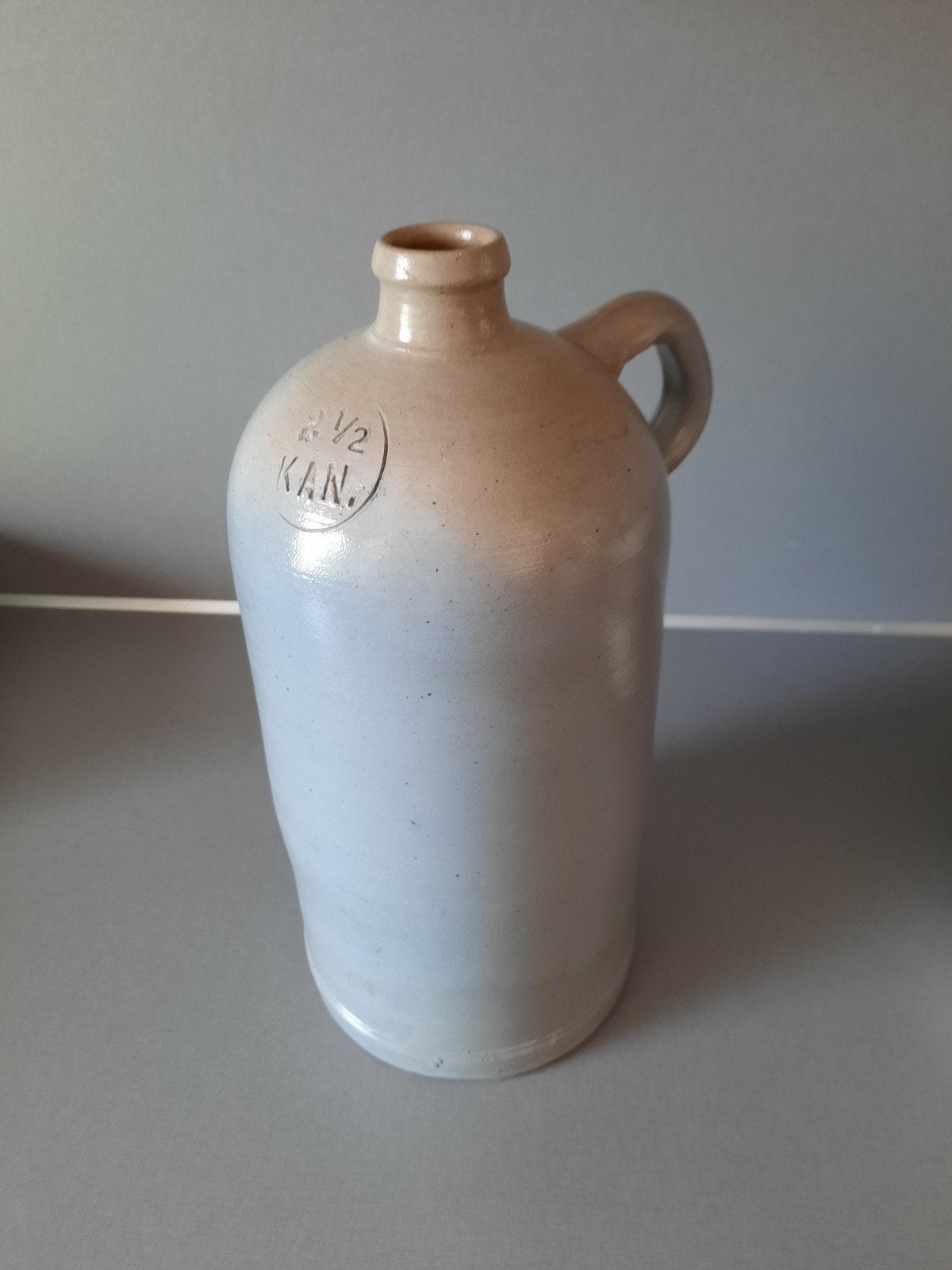 Antieke Gres Kruik 2,5 L - Helemaal Gaaf, Ophalen of Verzenden