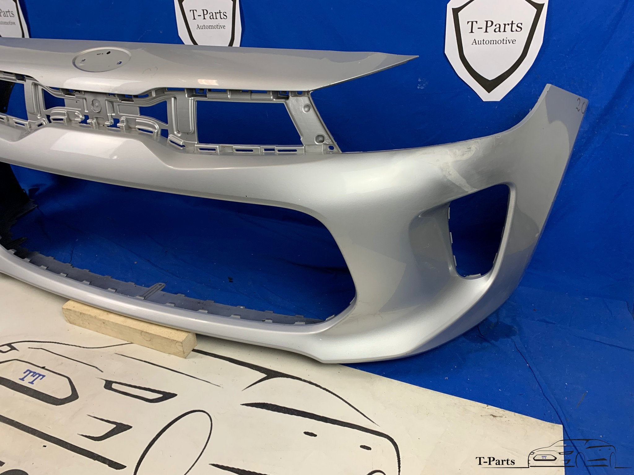 Kia rio voorbumper bumper 2017+, Auto-onderdelen, Info@fabrikant.eu, Ophalen of Verzenden, Bumper, Fabrikantstraat 1
1000 AA  Amsterdam