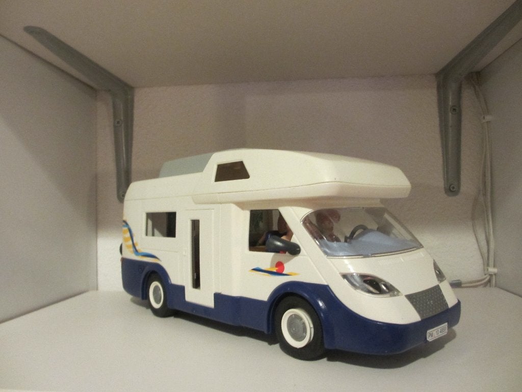 Playmobil camper, Gebruikt, Complete set, Voertuig, Ophalen of Verzenden