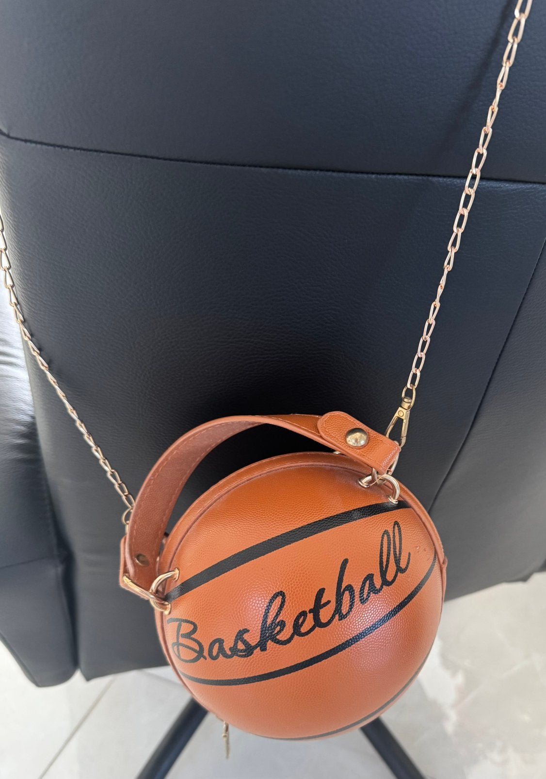 Grappige basketbal handtas tasje, Ophalen of Verzenden, Gebruikt, Overige typen