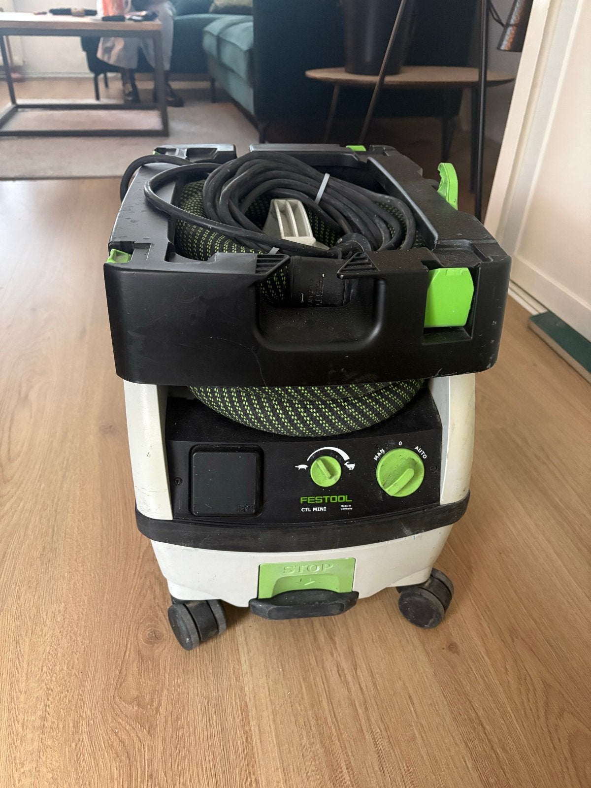 Festool CTL Mini stofzuiger - Compact en krachtig, Gebruikt, Industriële stofzuiger, Ophalen, Stofzak