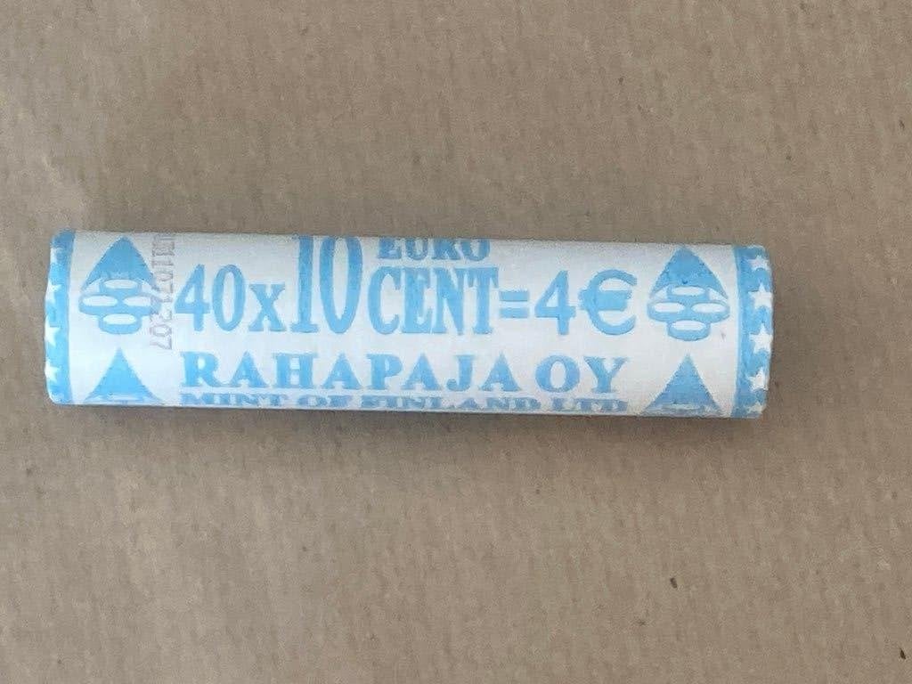 € 0,10 Zichtrol. Finland. 2008. Rare., Ophalen, Finland, 10 cent, Setje