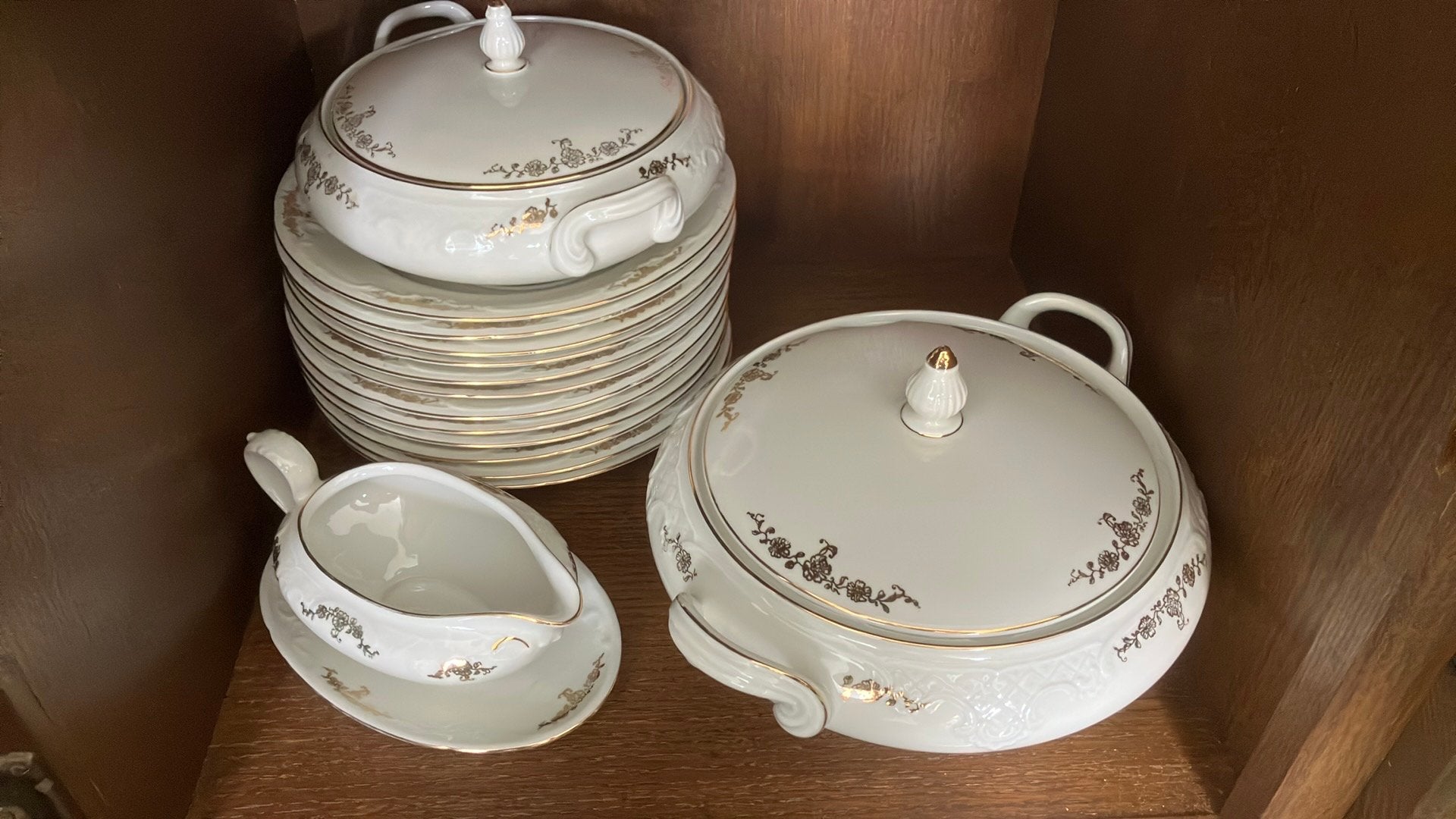 Servies, Ophalen, Klassiek, Zo goed als nieuw, Porselein