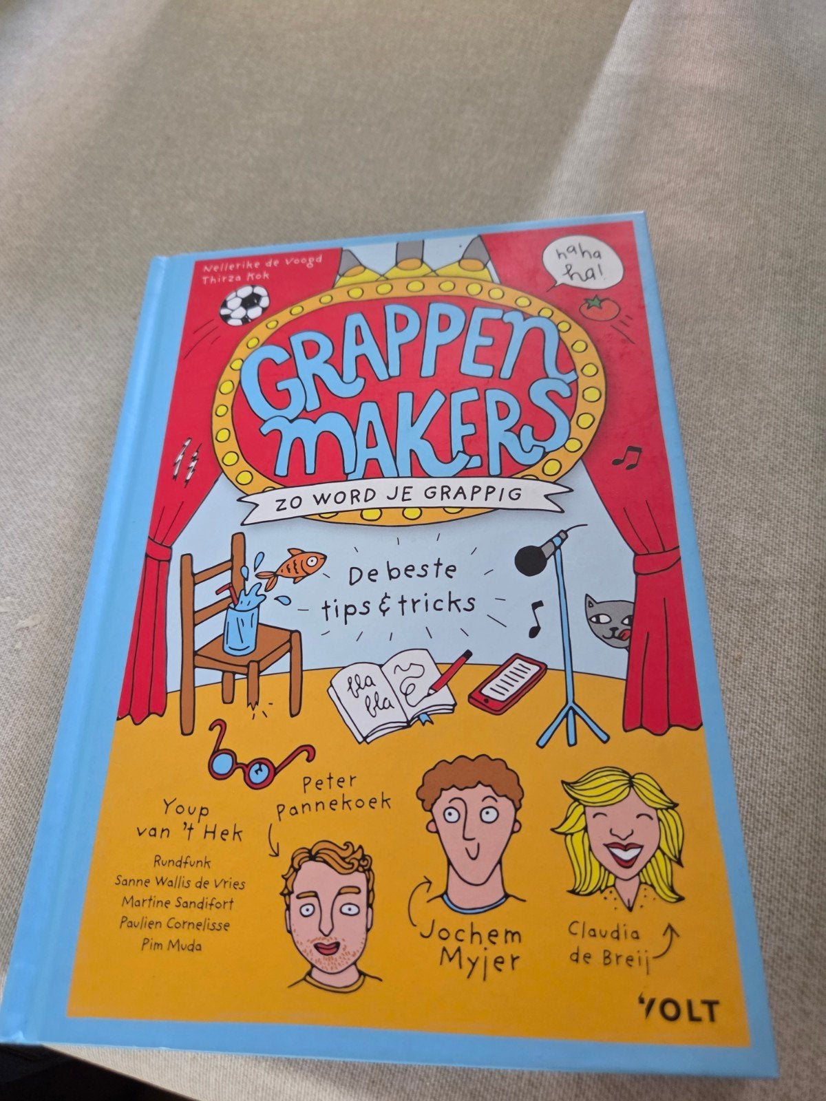 Nellerike de Voogd - Grappenmakers, zo word je grappig, Ophalen of Verzenden, Zo goed als nieuw, Fictie algemeen