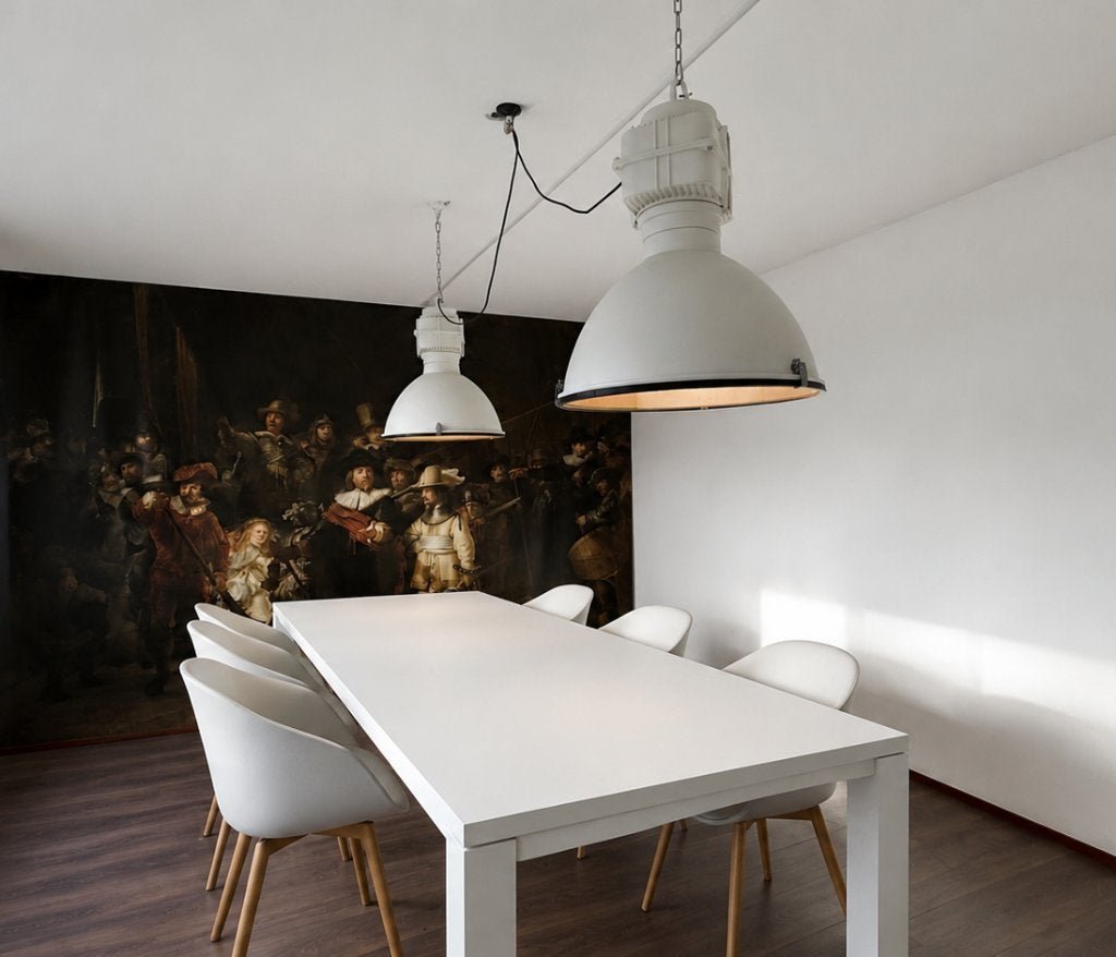 2x Zuiver VIC Industry Hanglamp Wit, 50 tot 75 cm, Ophalen of Verzenden, Zo goed als nieuw, Metaal