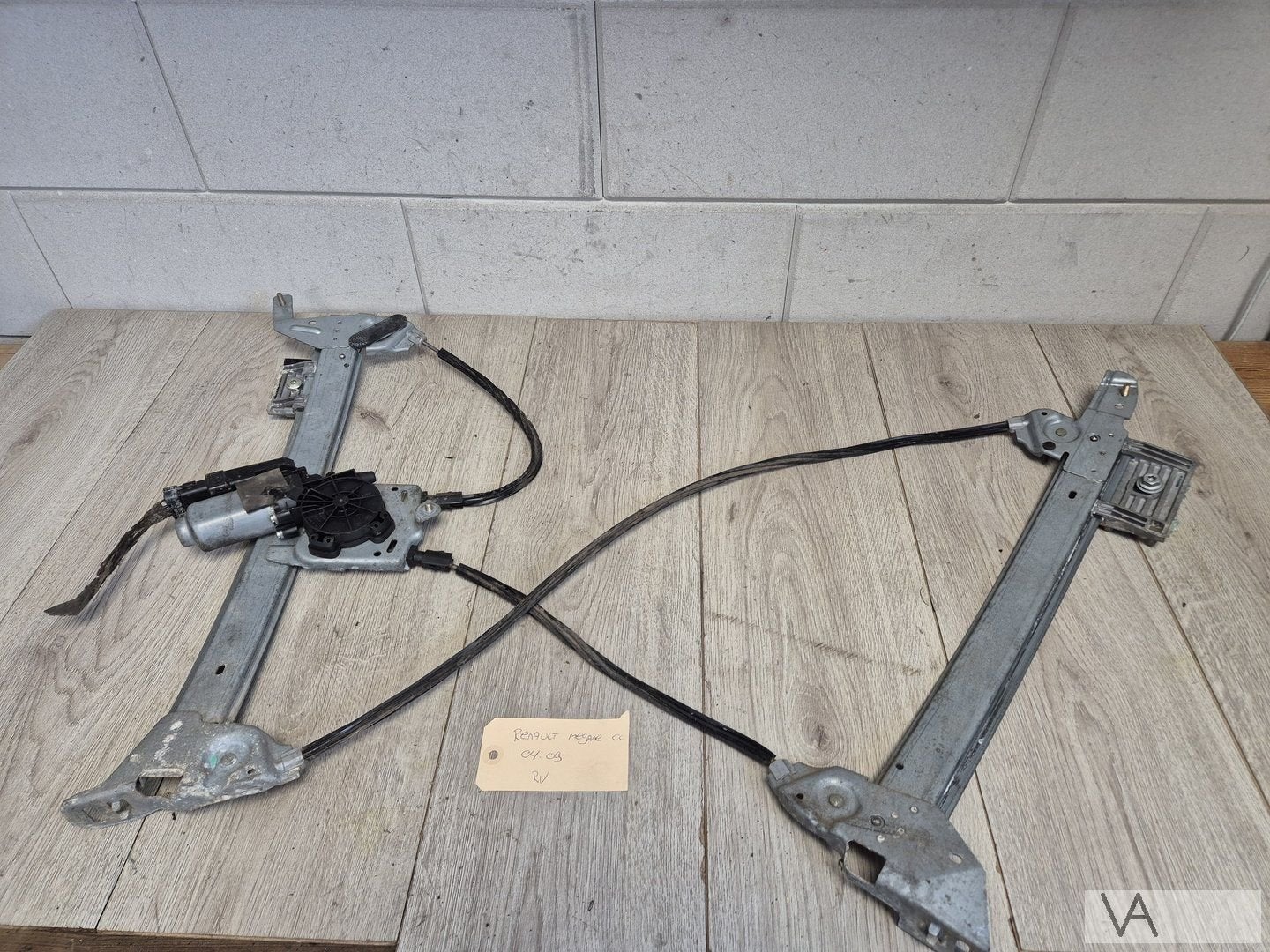 Raammechanisme rechts voor van Renault Megane CC 2004-2009, Gebruikt, -, Renault, -