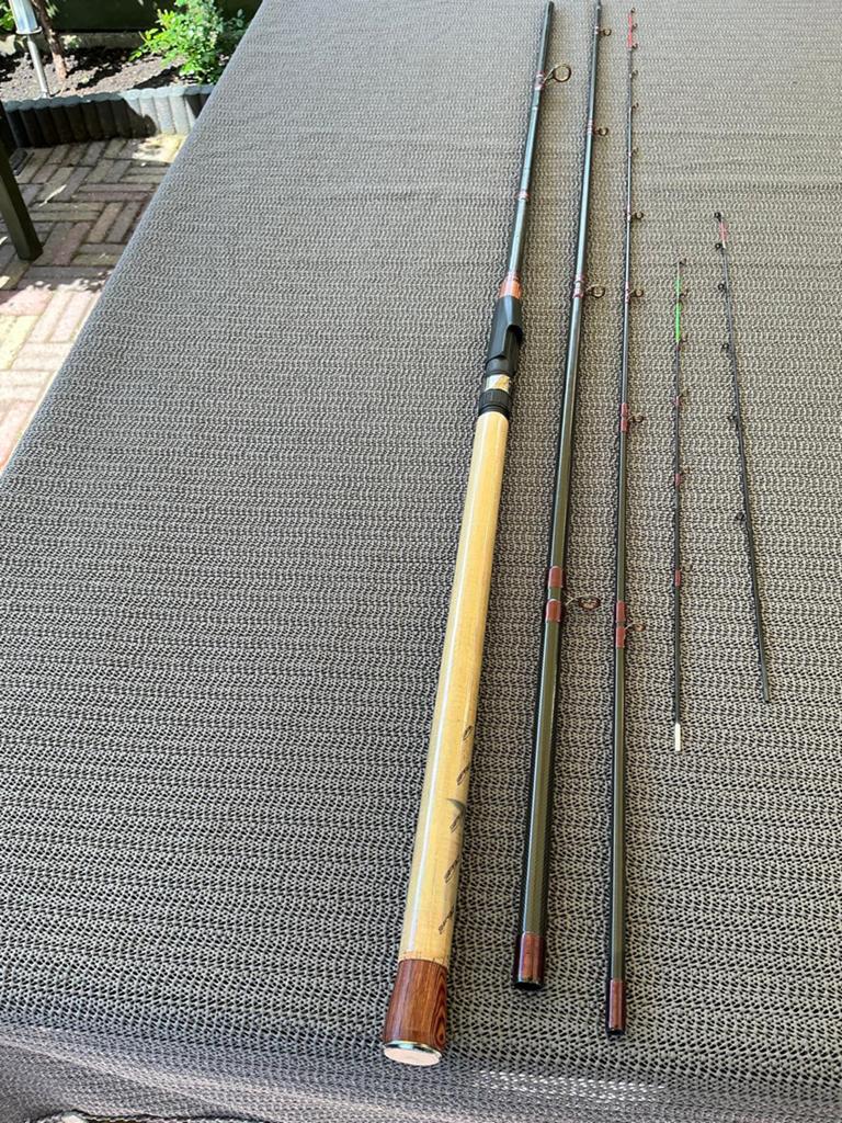 Spro luxus medium heavy 360 cm, Ophalen, Gebruikt, Werphengel