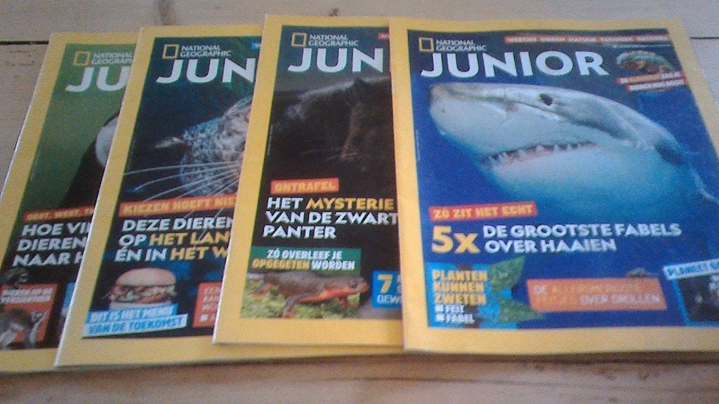 National Geographic junior, Verzenden, Zo goed als nieuw, Wetenschap en Natuur
