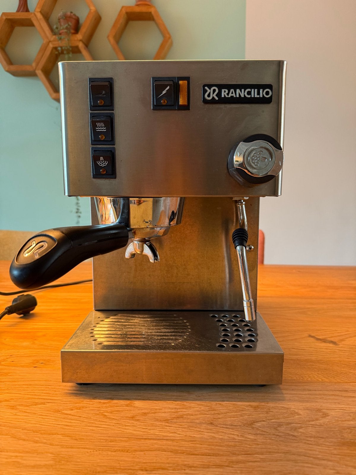Rancilio Silvia V3 met MeCoffee PID, Gebruikt, Espresso apparaat, Gemalen koffie, Ophalen