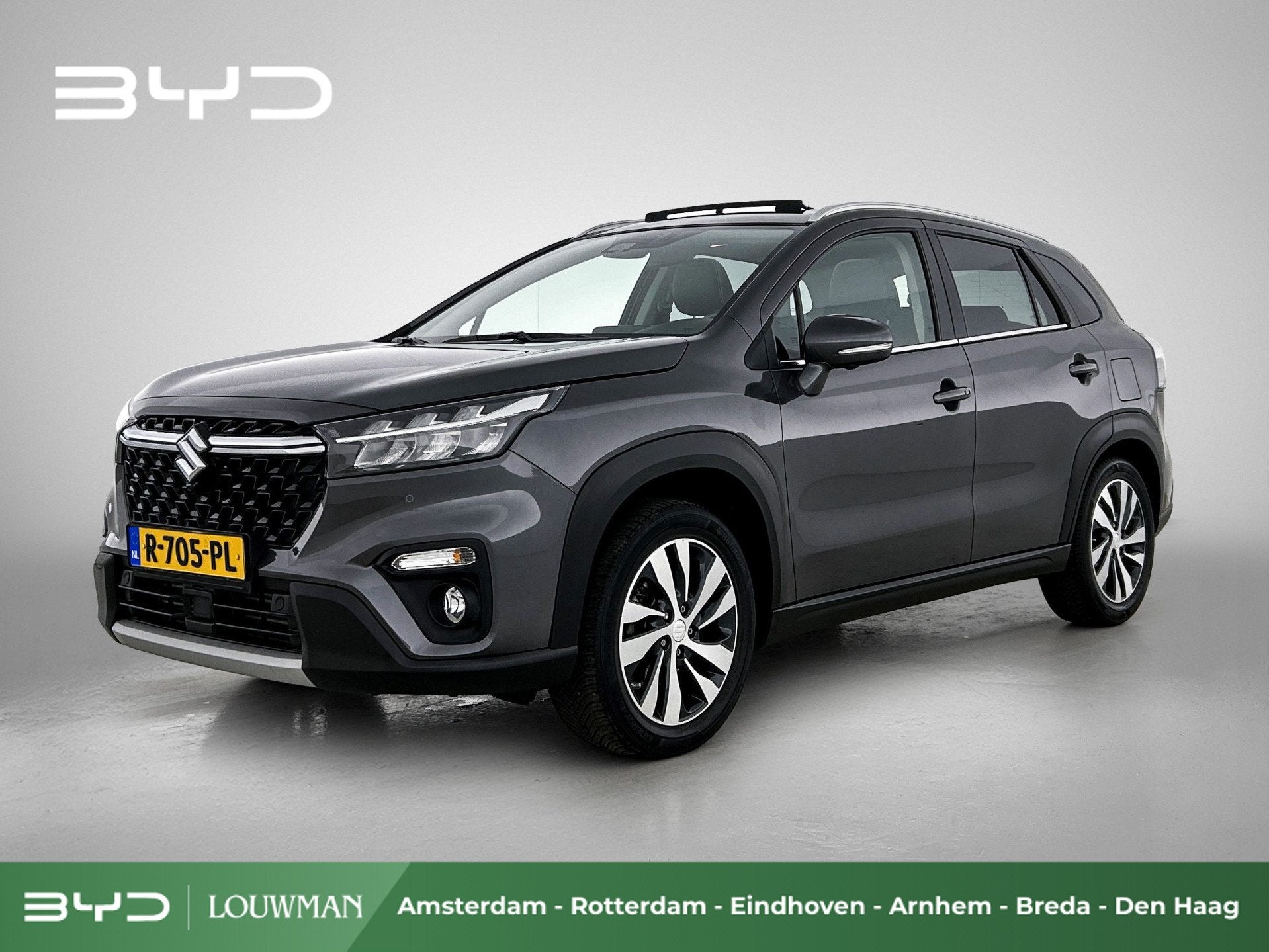 Suzuki S-Cross 1.4 Boosterjet Style Smart Hybrid | 1e eigena, Auto's, Suzuki, Voorwielaandrijving, Gebruikt, 4 cilinders, Leder en Stof