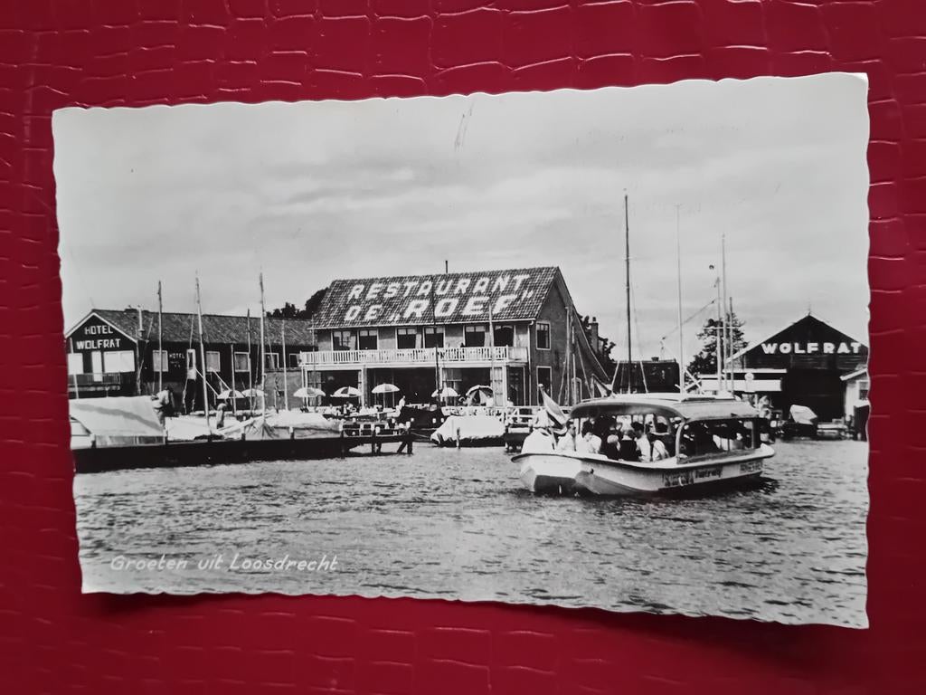 Ansichtkaart Loosdrecht, Verzenden, Noord-Holland