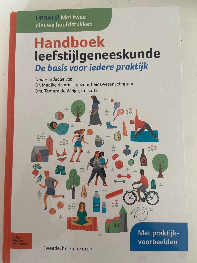 Handboek leefstijlgeneeskunde, Ophalen of Verzenden, Beta, Zo goed als nieuw, HBO