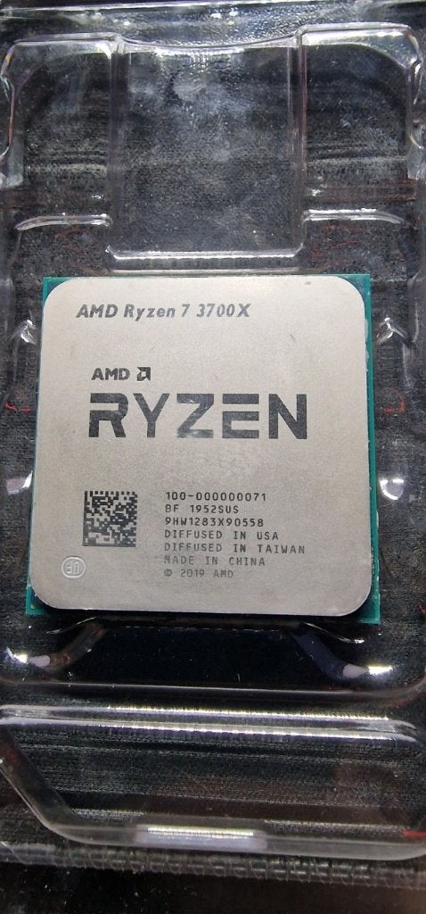 ryzen 3700x, Computers en Software, 8-core, Gebruikt, Ophalen of Verzenden, AMD Ryzen 7