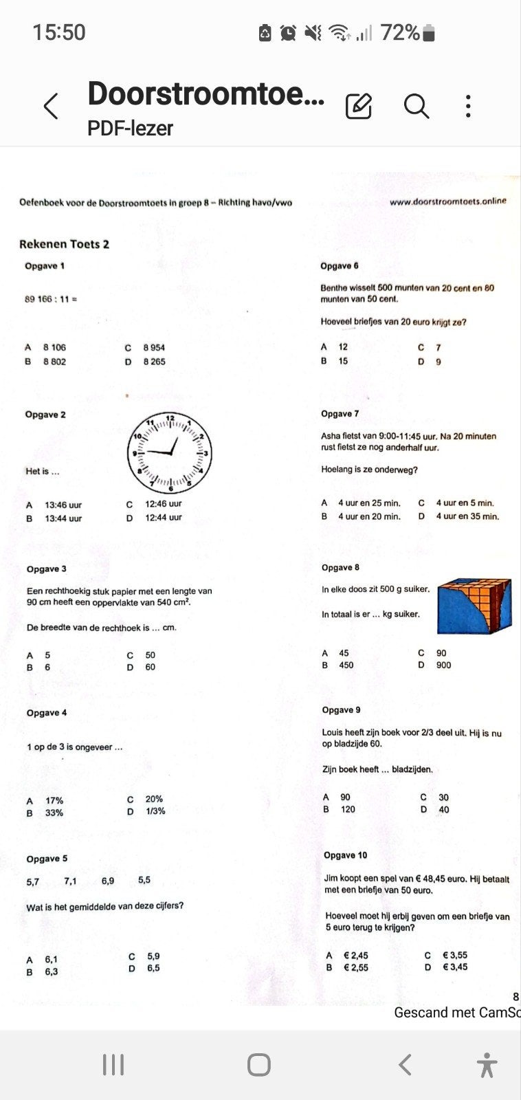Doorstroomtoets groep.8 en Iep-toets gr.7, Ophalen of Verzenden, Overige niveaus