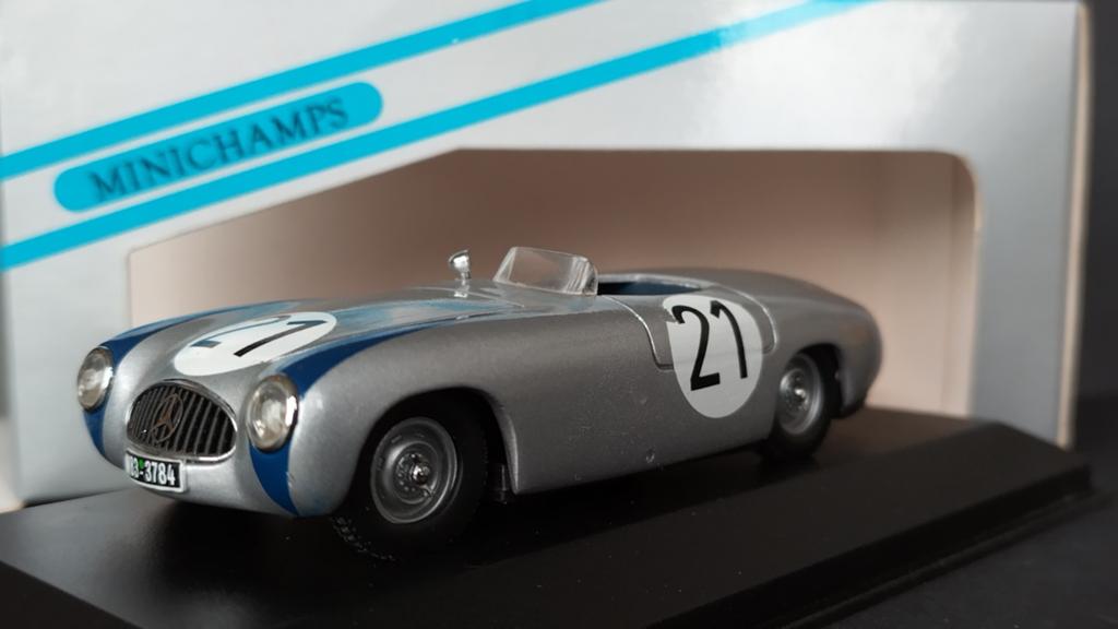 Mercedes Benz 300 SL Spyder Nürburgring 21 Minichamps Pol, Aachen, Auto, Ophalen of Verzenden, MiniChamps
