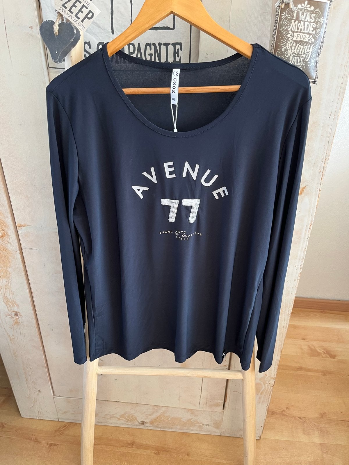 Nieuw Zoso shirt XXL met origineel kaartje, Blauw, Maat 46/48 (XL) of groter, Nieuw, Ophalen of Verzenden