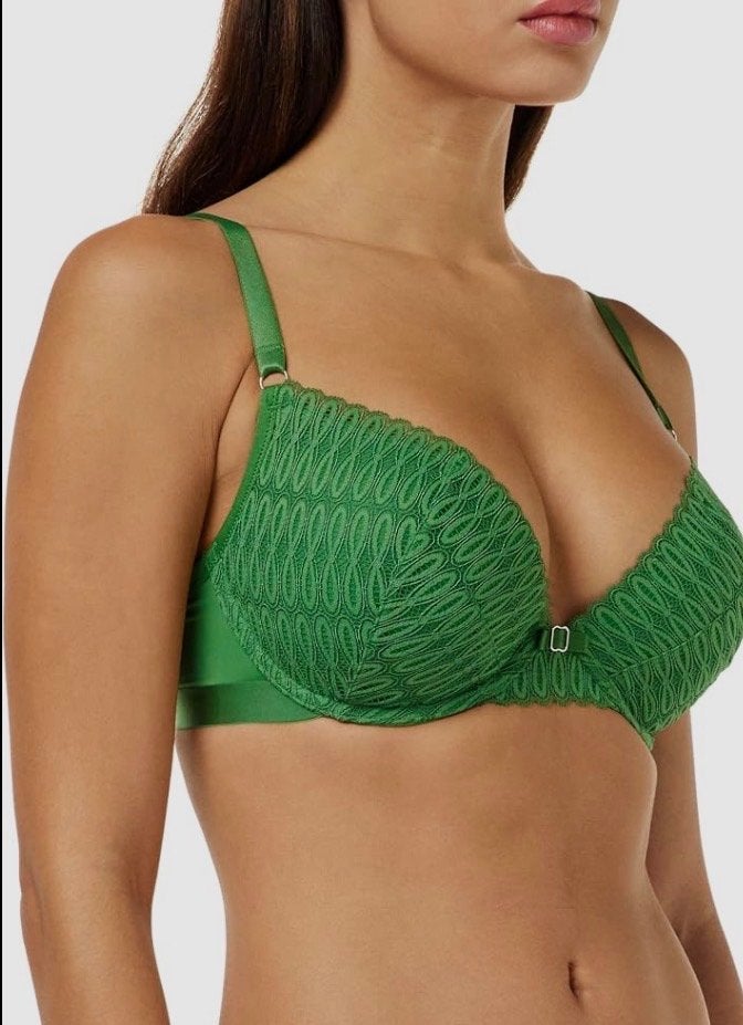 Triumph push-up BH 80D, Verzenden, Groen, BH