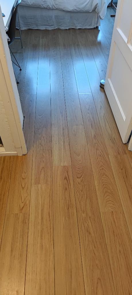 Laminaat vloer 35 m2, Ophalen, Gebruikt, 50 tot 150 cm, 10 m² of meer