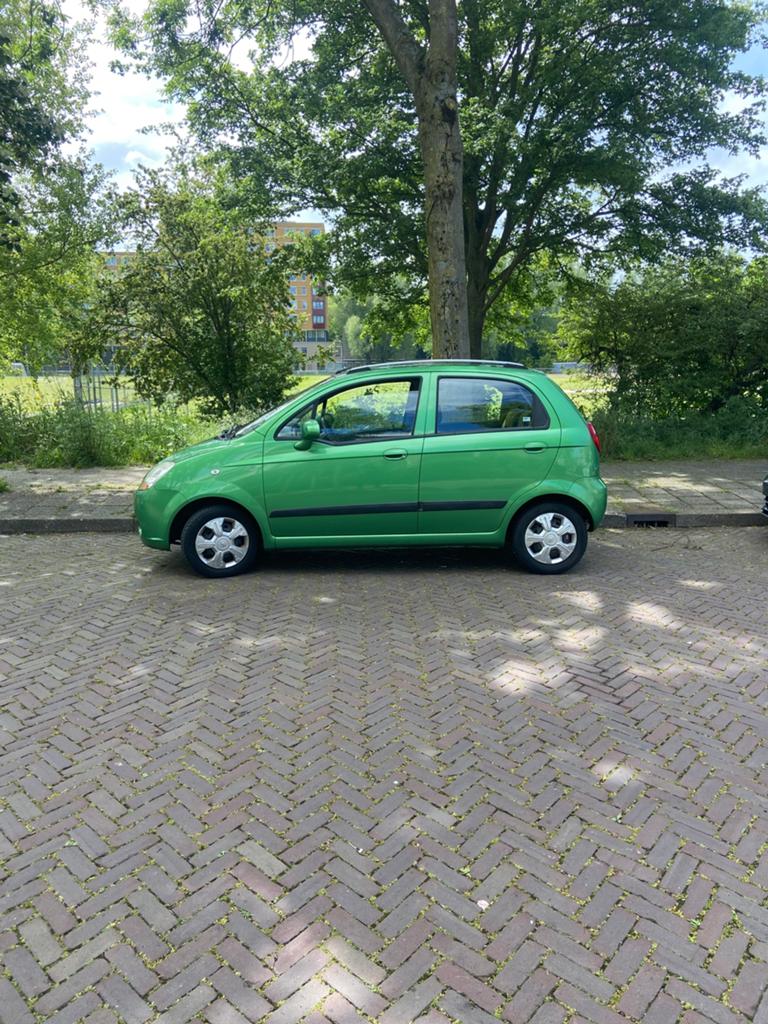 Chevrolet Matiz 0.8 AUT 2008 Groen, Auto's, Chevrolet, 51 pk, Particulier, 3 cilinders, Geïmporteerd