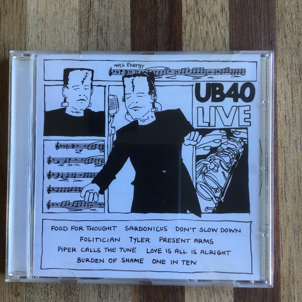 UB40 - Live, Ophalen of Verzenden, Zo goed als nieuw