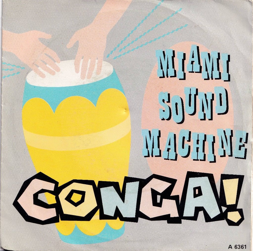 s 1330 Miami Sound Machine – Conga!, Gebruikt, Fotohoes, Overige genres, 7 inch