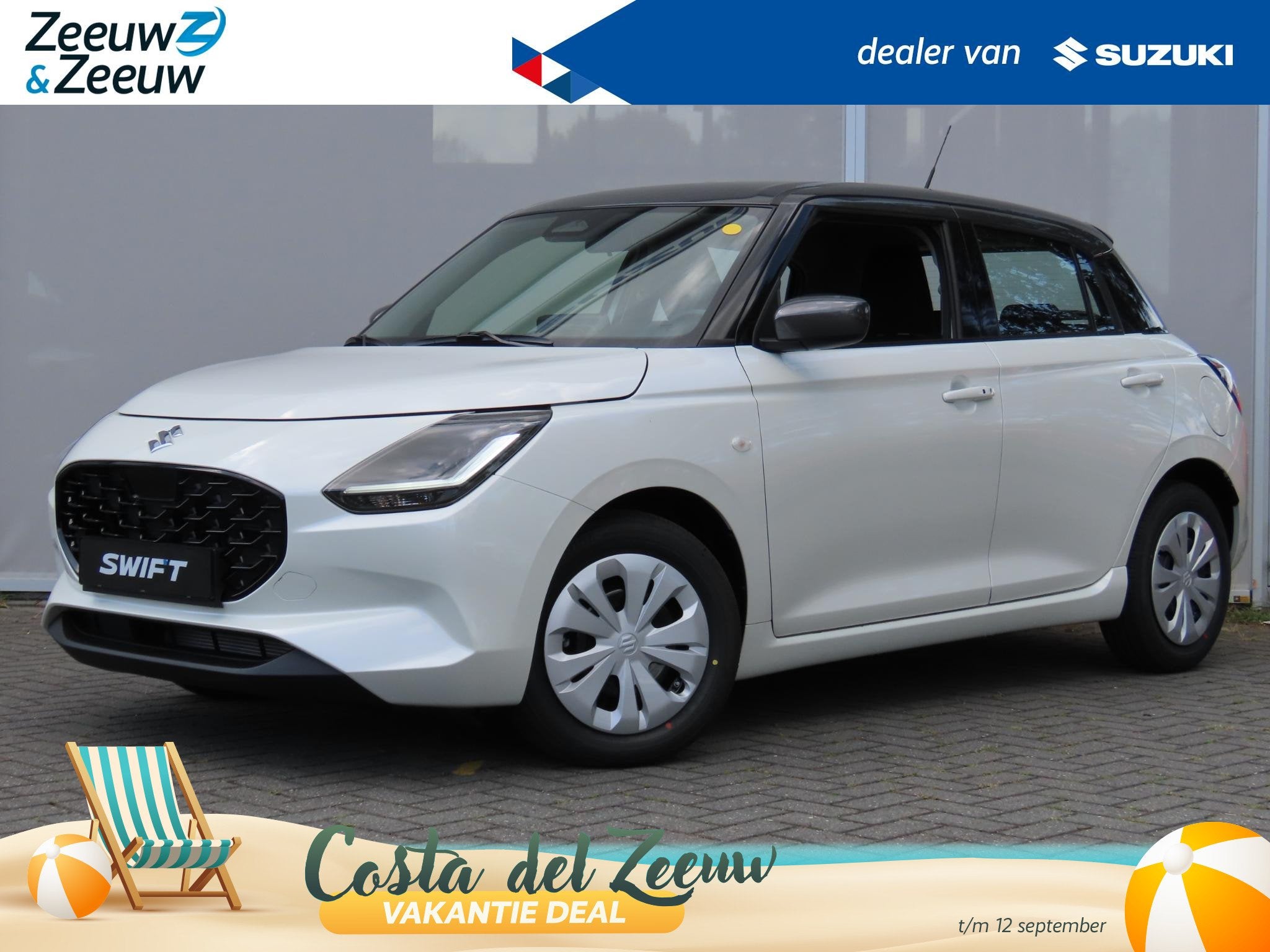 Suzuki Swift 1.2 Comfort | Actiekorting €2200 | Beperkte V, 12 maanden, Stof, Overige kleuren, Bedrijf