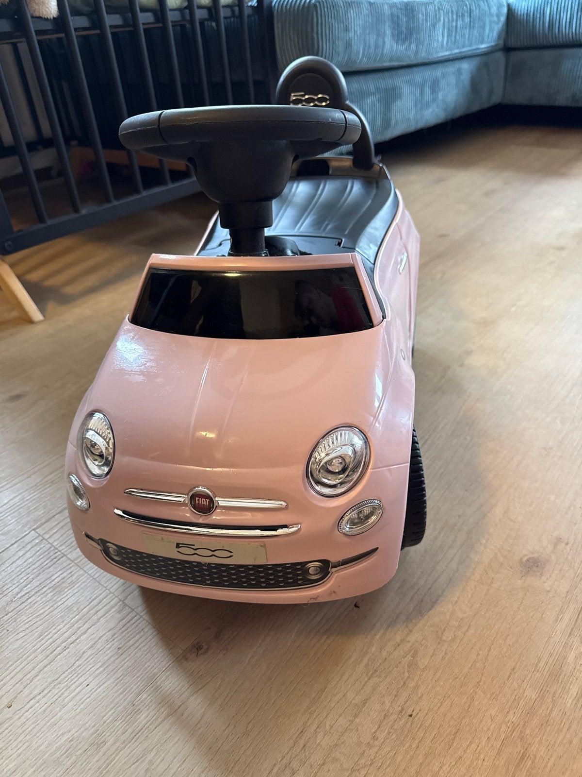 Roze Fiat 500 Loopauto voor Kinderen, Kinderen en Baby's, Ophalen, Gebruikt, Loopvoertuig