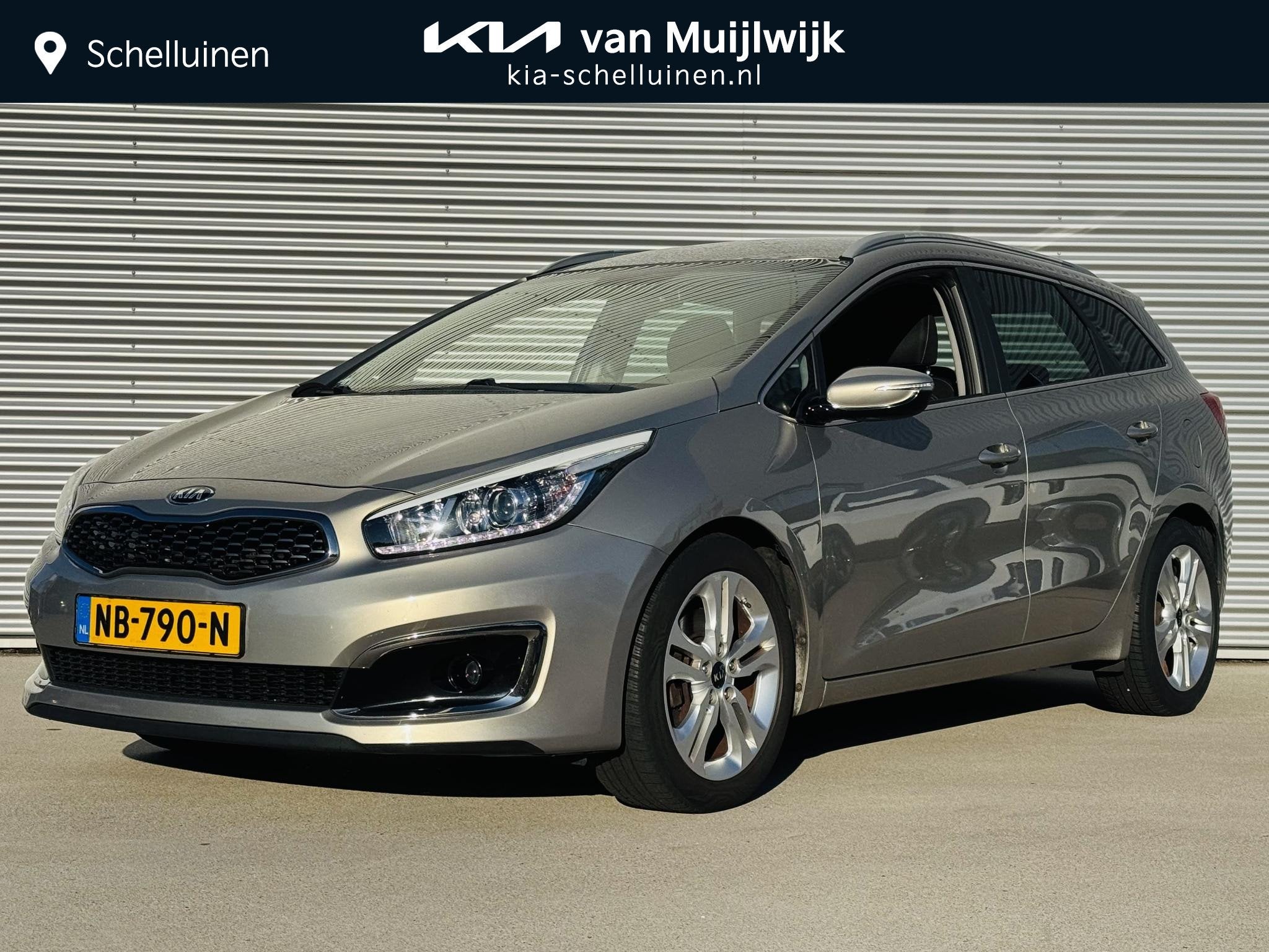Kia cee'd Sportswagon 1.6 GDI DynamicLine Automaat Stoelverw, Auto's, Gebruikt, 4 cilinders, Origineel Nederlands, 600 kg