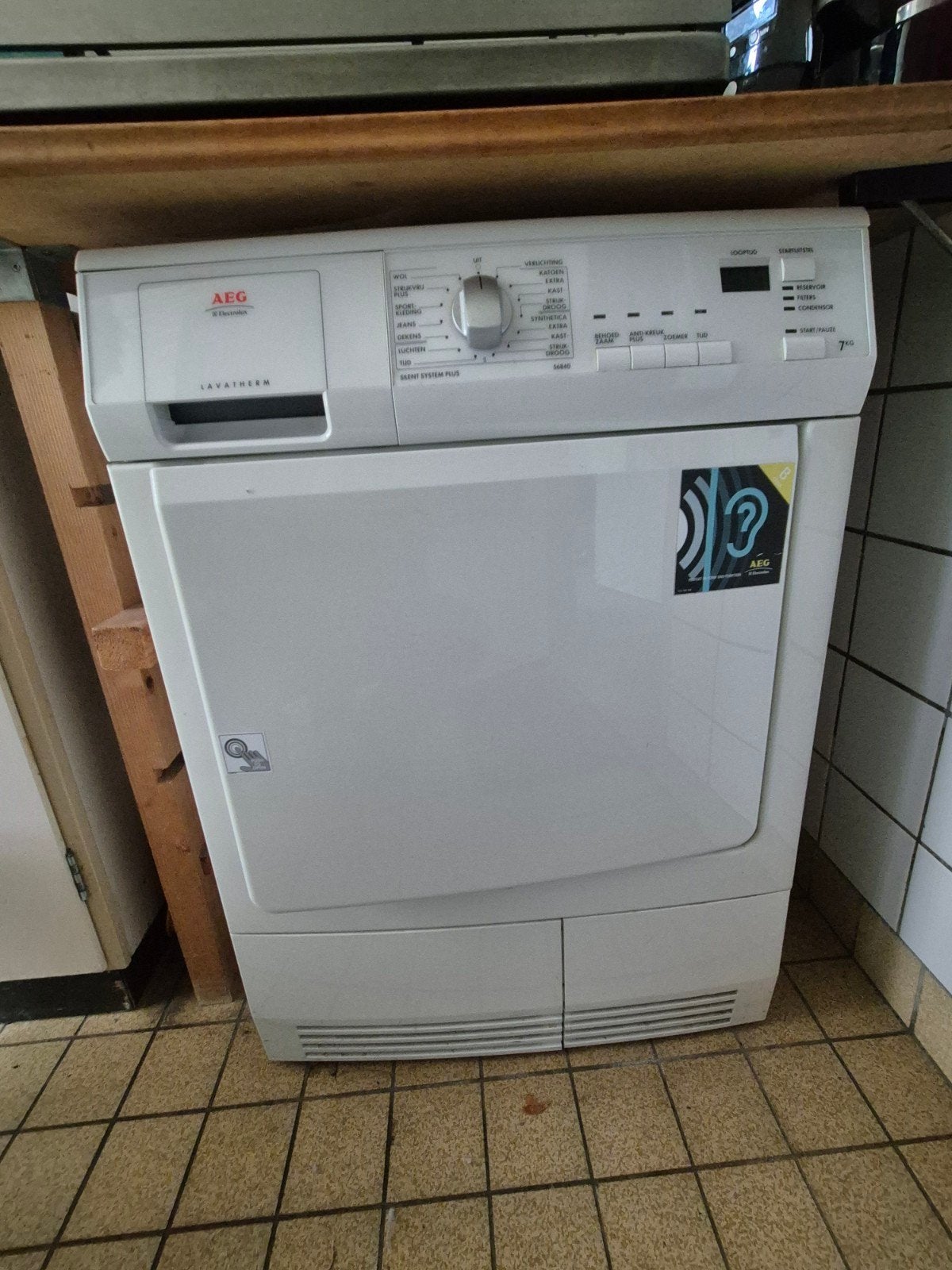 AEG Lavatherm T56840 Condensdroger * 7kg inhoud
