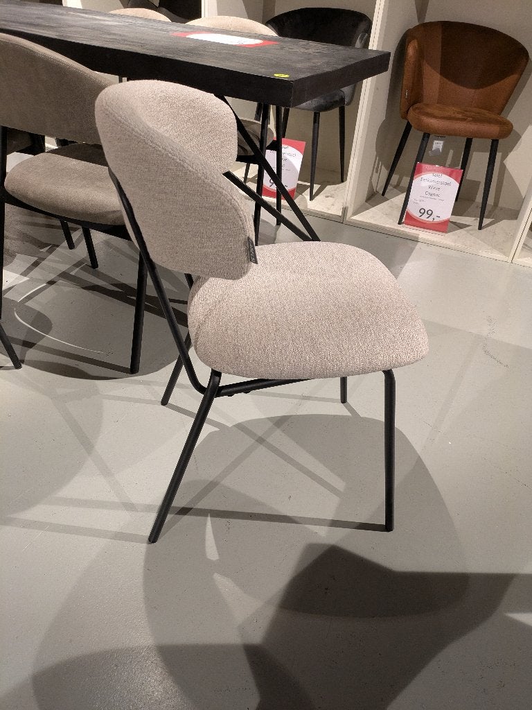 NIEUWE SET EETKAMERSTOELEN VOOR SPOTPRIJS, Ophalen, Overige kleuren, Nieuw, Stof