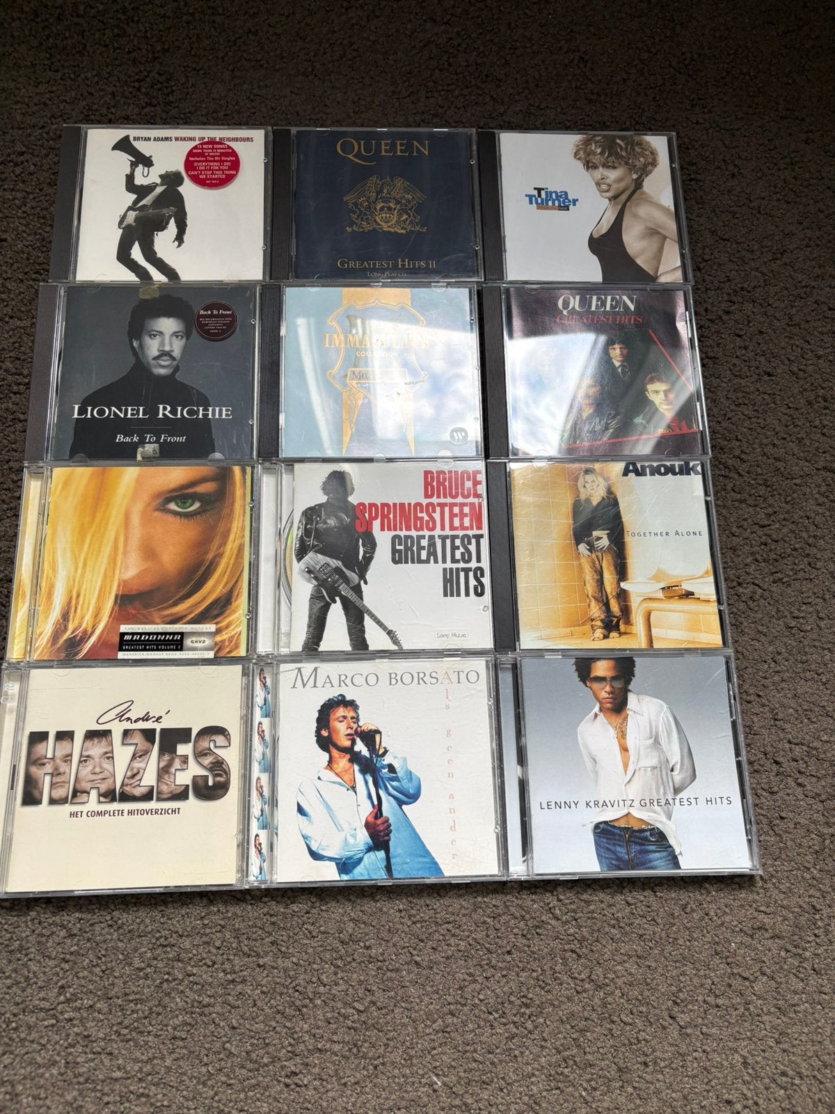 Cd’s Queen, Tina Turner, Bruce Sprinsteen, Madonna etc, Cd's en Dvd's, Ophalen, Zo goed als nieuw