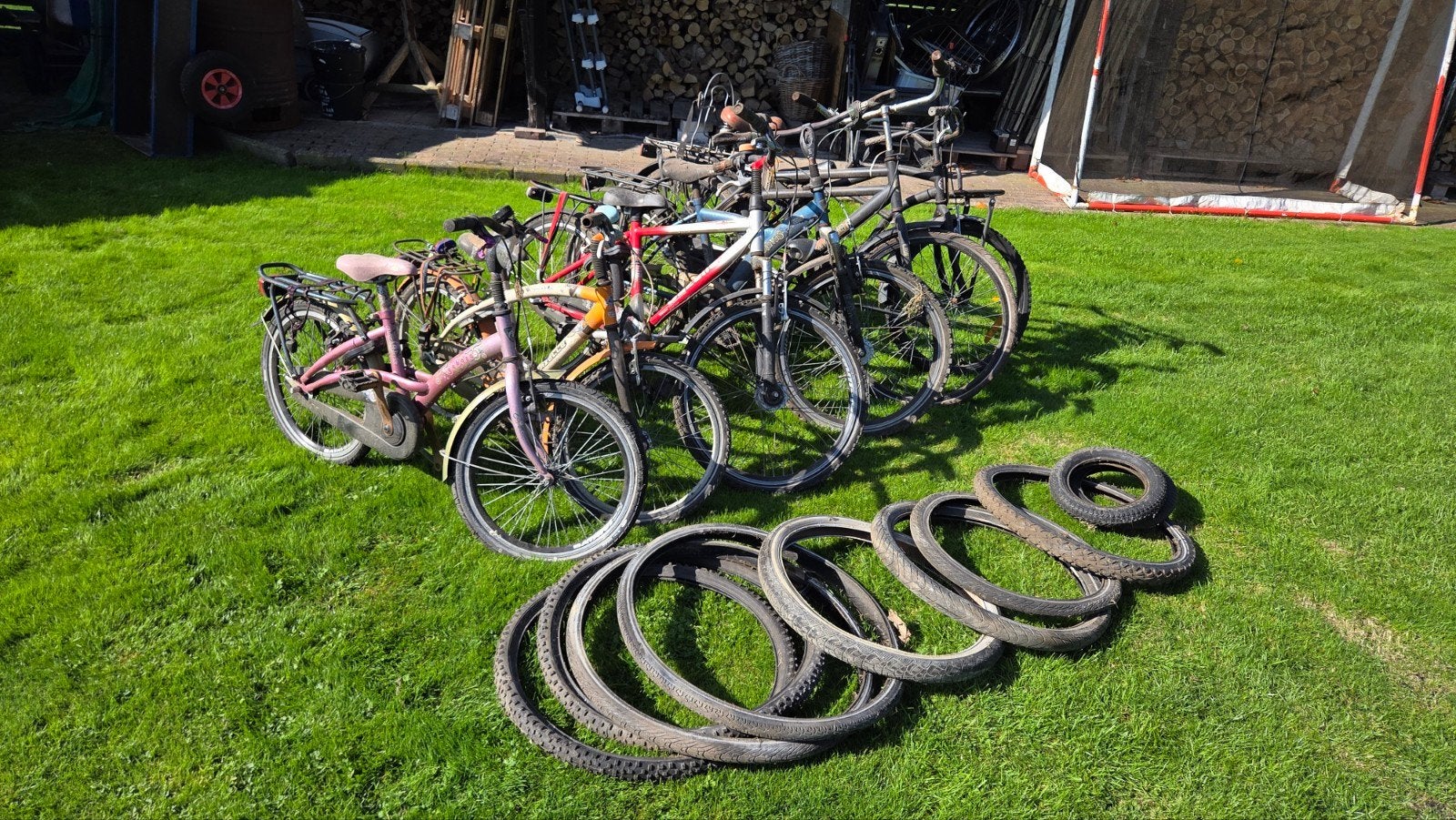 partij kinderfietsen, opknappers, Ophalen of Verzenden, Gebruikt, Minder dan 16 inch