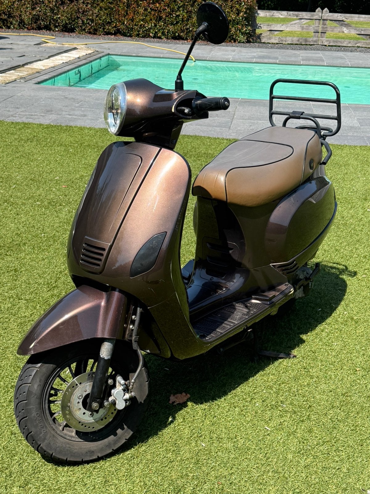 BTC Riva Retro Scooter 2017 | 16.000 km | Recent onderhoud, Ophalen, Gebruikt, Maximaal 45 km/u, Benzine