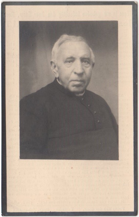 pastoor Jozef Rombaut 1857 St. Niklaas + 1943 Temsche, 86 jr, Verzenden